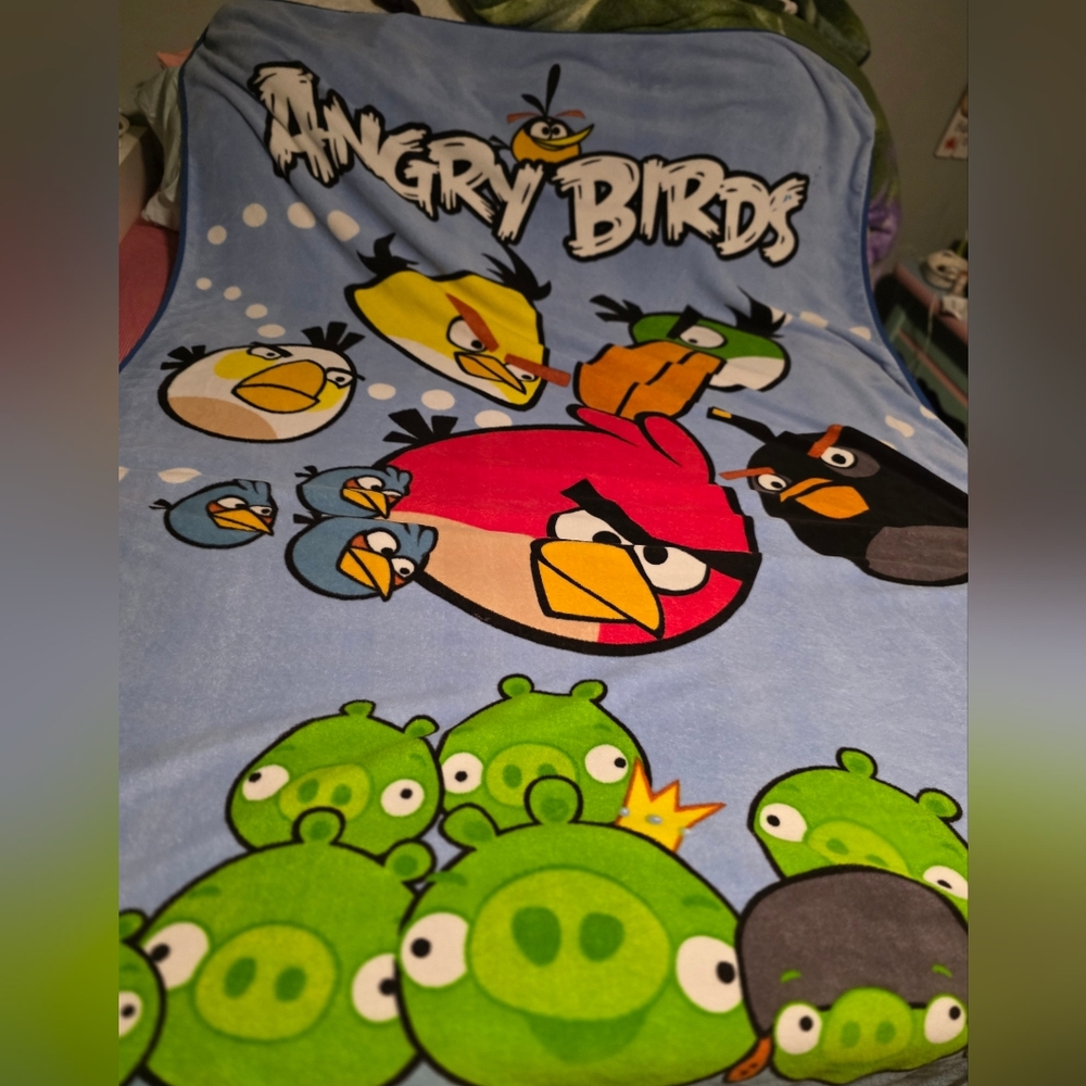 Angry Birds Fleece Blanket